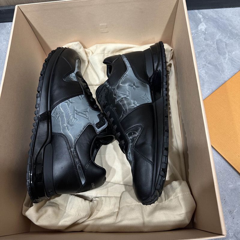 Louis Vuitton Louis Vuitton Run Away Black Casual Sneakers 0089 Size US 7.5 / EU 40-41 - 6 Thumbnail