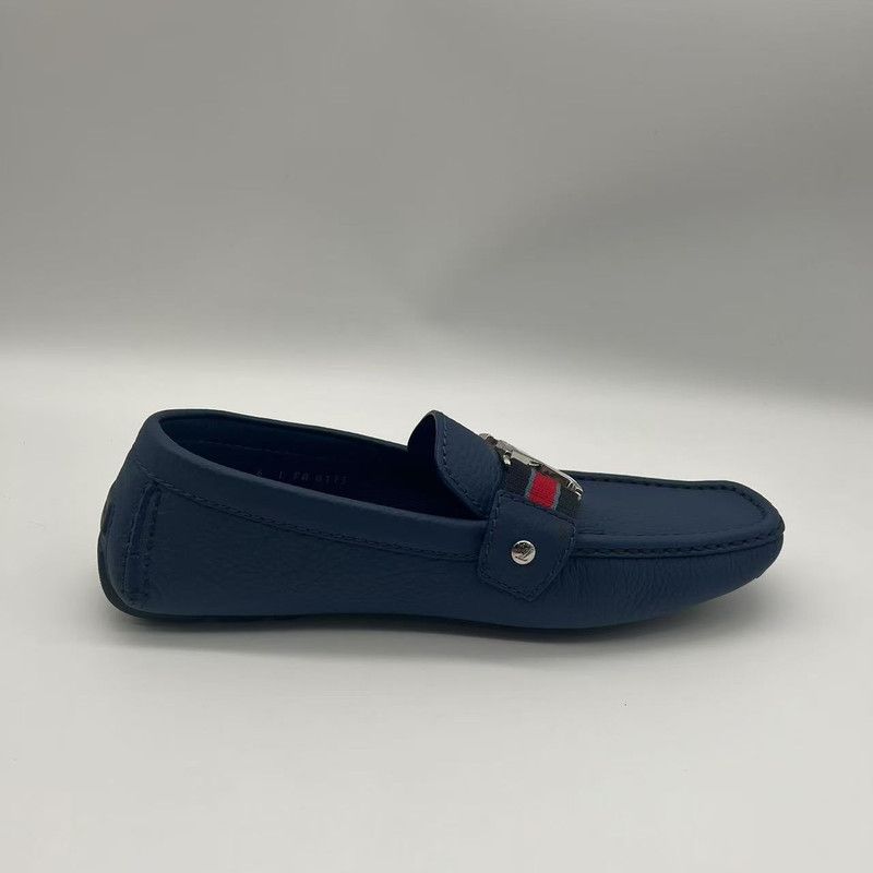Louis Vuitton Louis Vuitton Classic Casual Leather Loafers for Men 0089 Size US 7 / EU 40 - 10 Thumbnail