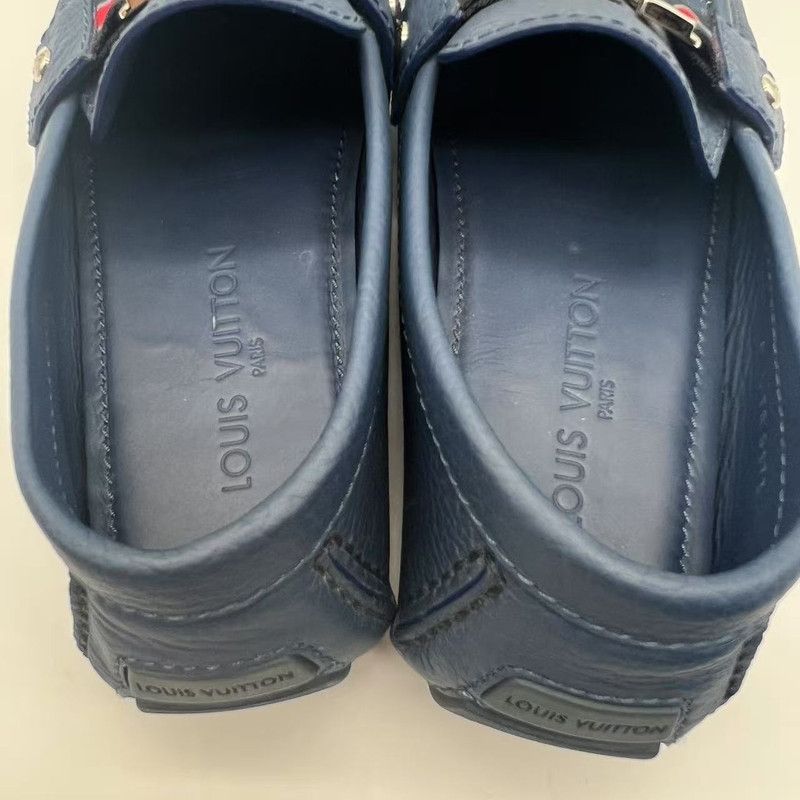Louis Vuitton Louis Vuitton Classic Casual Leather Loafers for Men 0089 Size US 7 / EU 40 - 12 Thumbnail