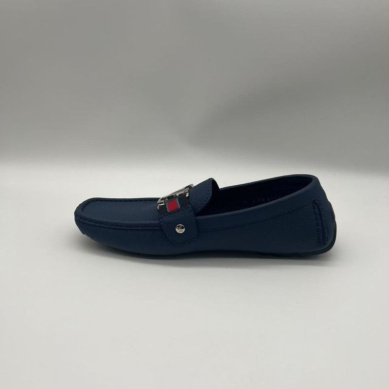 Louis Vuitton Louis Vuitton Classic Casual Leather Loafers for Men 0089 Size US 7 / EU 40 - 8 Thumbnail