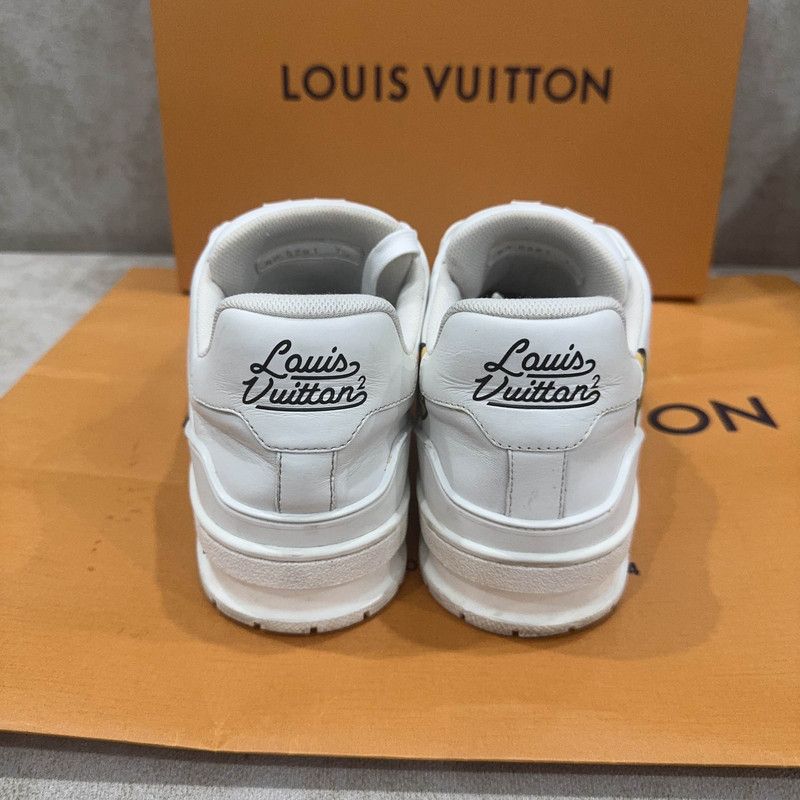 Louis Vuitton Nigo x Louis Vuitton Low Top Trainer Sneakers 0089 Size US 8 / EU 41 - 3 Thumbnail