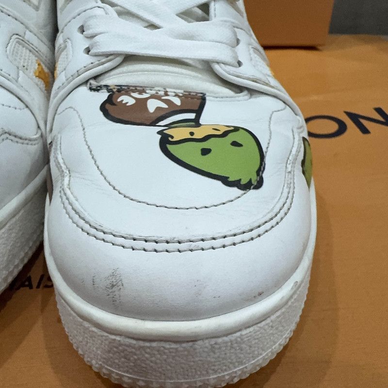 Louis Vuitton Nigo x Louis Vuitton Low Top Trainer Sneakers 0089 Size US 8 / EU 41 - 7 Thumbnail
