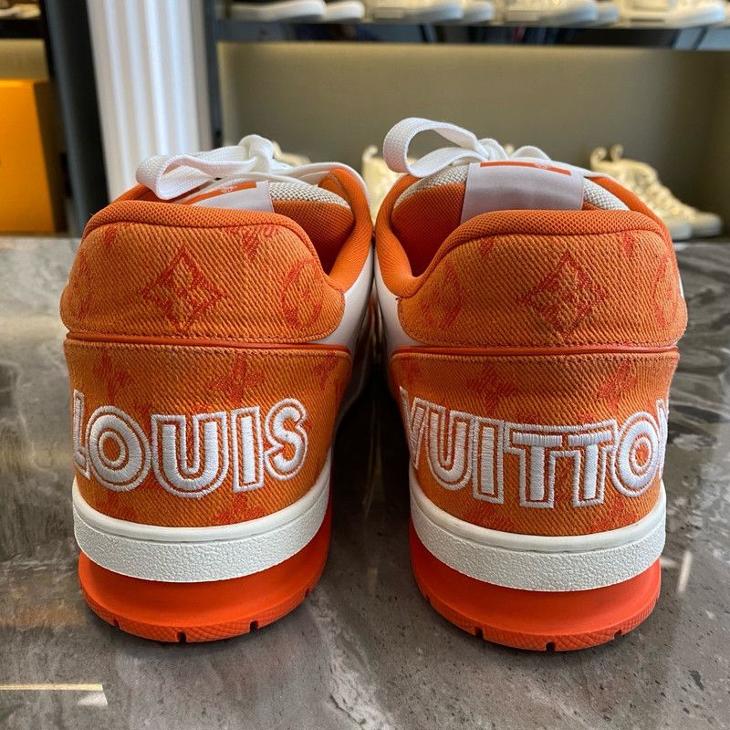 Louis Vuitton Louis Vuitton Trainer Low-Top Fashion Sneakers 0089 Size US 9.5 / EU 42-43 - 3 Thumbnail