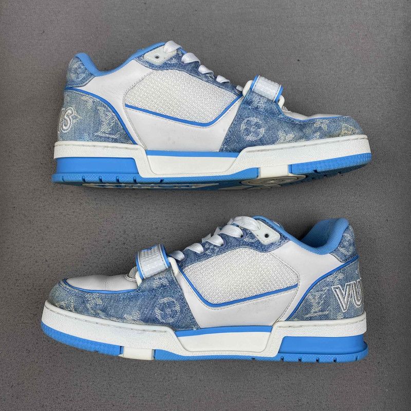 Louis Vuitton Louis Vuitton Trainer Low Top Sneakers for Men 0089 Size US 8.5 / EU 41-42 - 7 Thumbnail