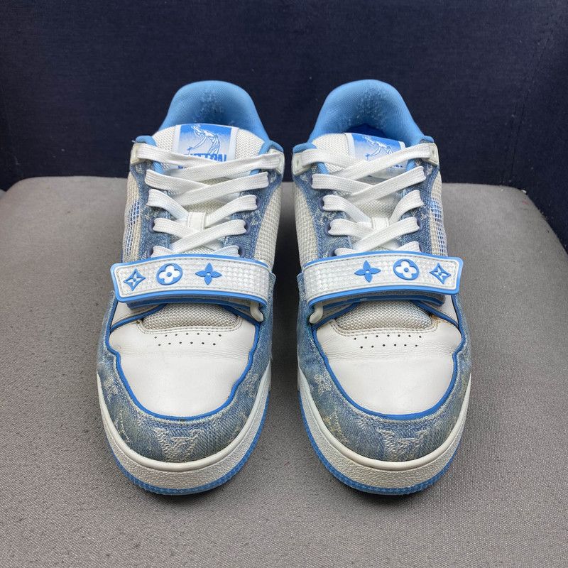 Louis Vuitton Louis Vuitton Trainer Low Top Sneakers for Men 0089 Size US 8.5 / EU 41-42 - 2 Thumbnail