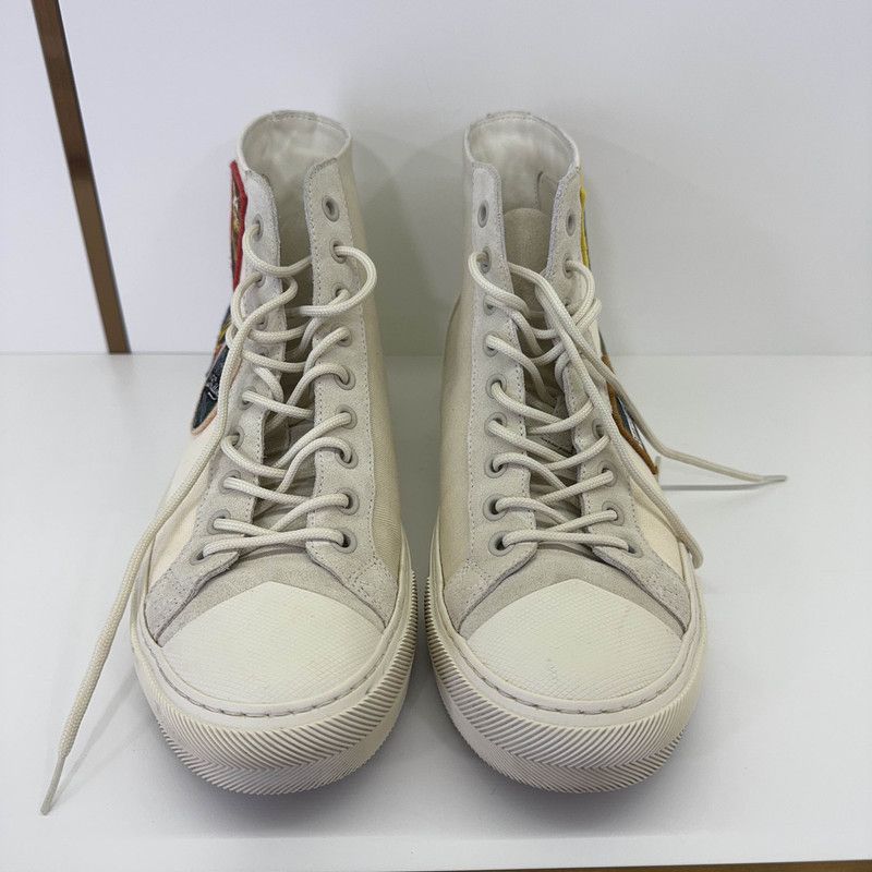 Louis Vuitton Louis Vuitton Casual High-Top Sneakers in White 0089 Size US 8 / EU 41 - 2 Thumbnail