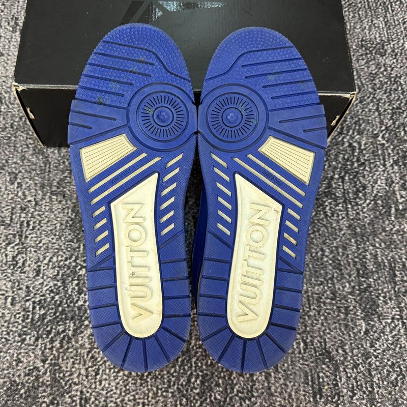 Louis Vuitton Louis Vuitton Trainer Low-Top Fashion Sneakers 0089 Size US 9.5 / EU 42-43 - 4 Thumbnail