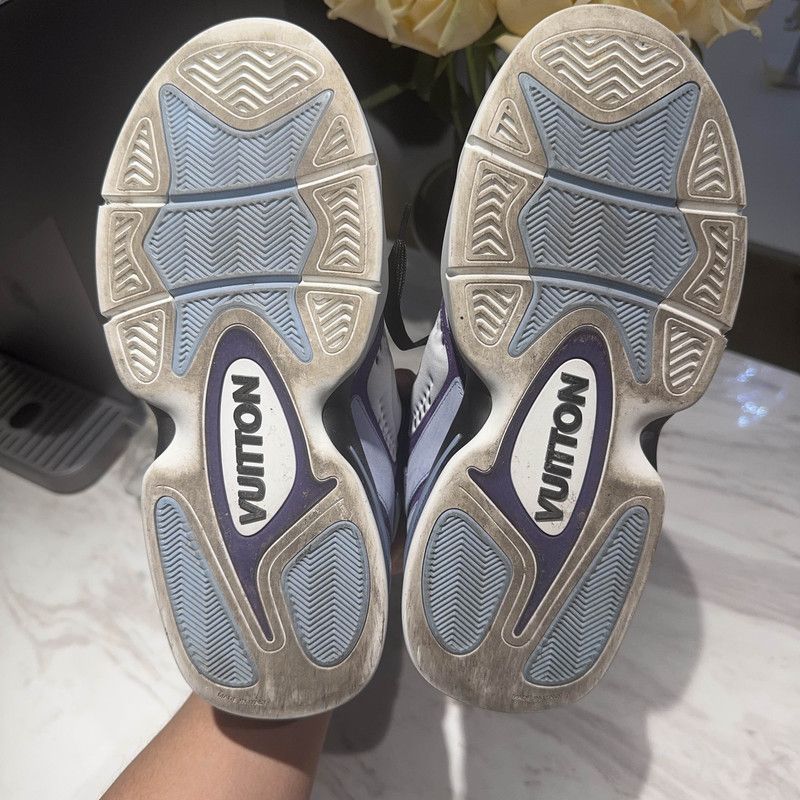 Louis Vuitton Louis Vuitton Trainer 2 High Top Sneakers 0089 Size US 6.5 / EU 39-40 - 6 Thumbnail