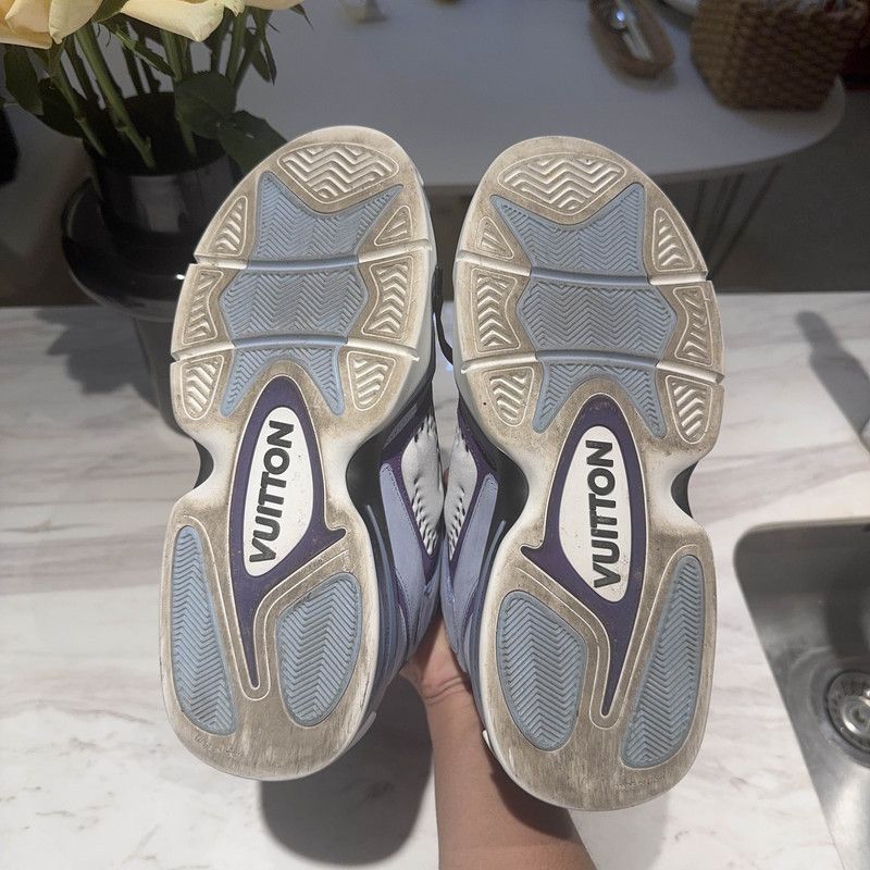 Louis Vuitton Louis Vuitton Trainer 2 High Top Sneakers 0089 Size US 6.5 / EU 39-40 - 4 Thumbnail