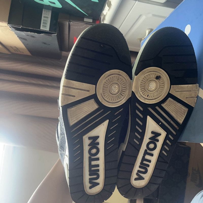 Louis Vuitton Louis Vuitton Panda Print Low-Top Fashion Sneakers 0089 Size US 9.5 / EU 42-43 - 4 Thumbnail