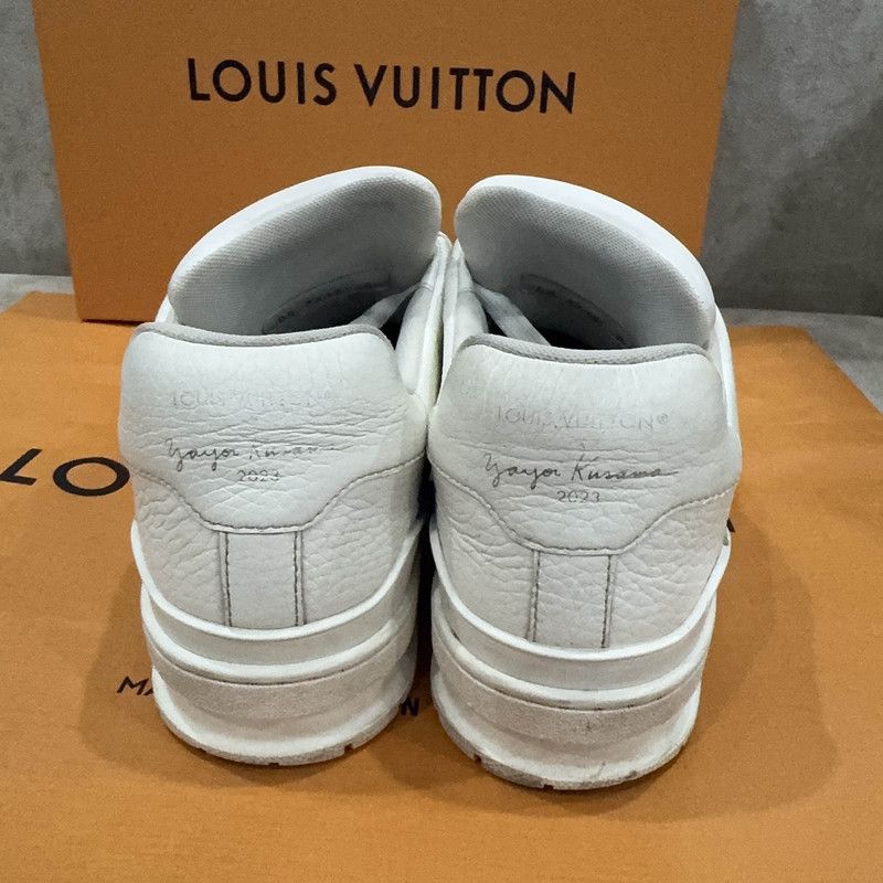 Louis Vuitton Yayoi Kusama x Louis Vuitton White Trainers 0089 Size US 8.5 / EU 41-42 - 3 Thumbnail
