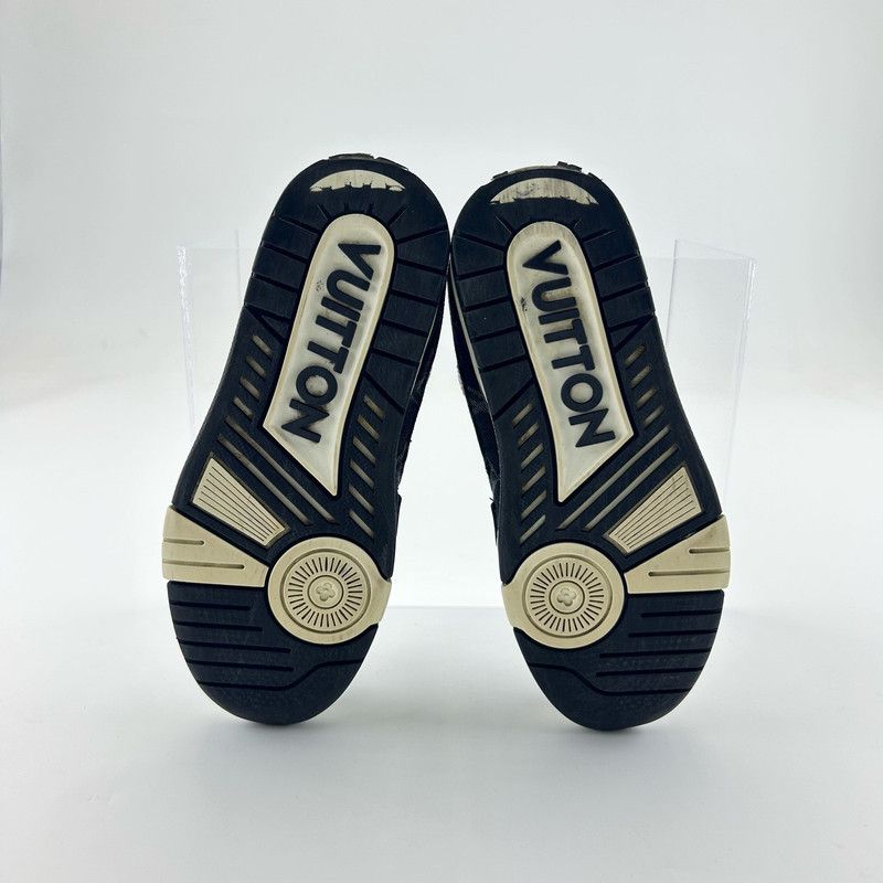 Louis Vuitton Louis Vuitton Panda Print Low-Top Sneakers 0089 Size US 5.5 / EU 38 - 4 Thumbnail