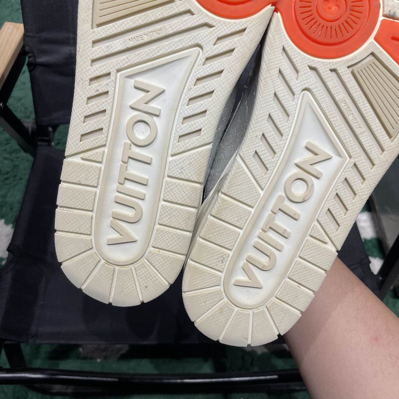 Louis Vuitton Louis Vuitton Metallic Trainer Low Top Sneakers 0089 Size US 8.5 / EU 41-42 - 8 Thumbnail