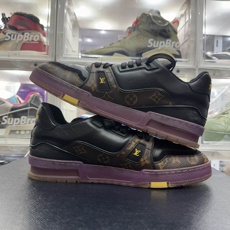 Louis Vuitton Louis Vuitton Trainer Casual Sneakers in Purple 0089 Size US 9.5 / EU 42-43 - 7 Thumbnail
