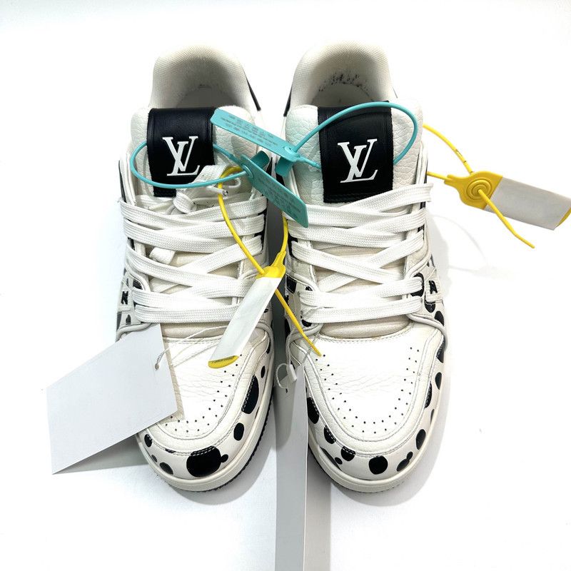Louis Vuitton Yayoi Kusama x Louis Vuitton Low Top Trainers 0089 Size US 8 / EU 41 - 2 Thumbnail