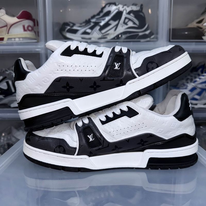 Louis Vuitton Louis Vuitton Trainer Low-Top Fashion Sneakers 0089 Size US 8 / EU 41 - 7 Thumbnail