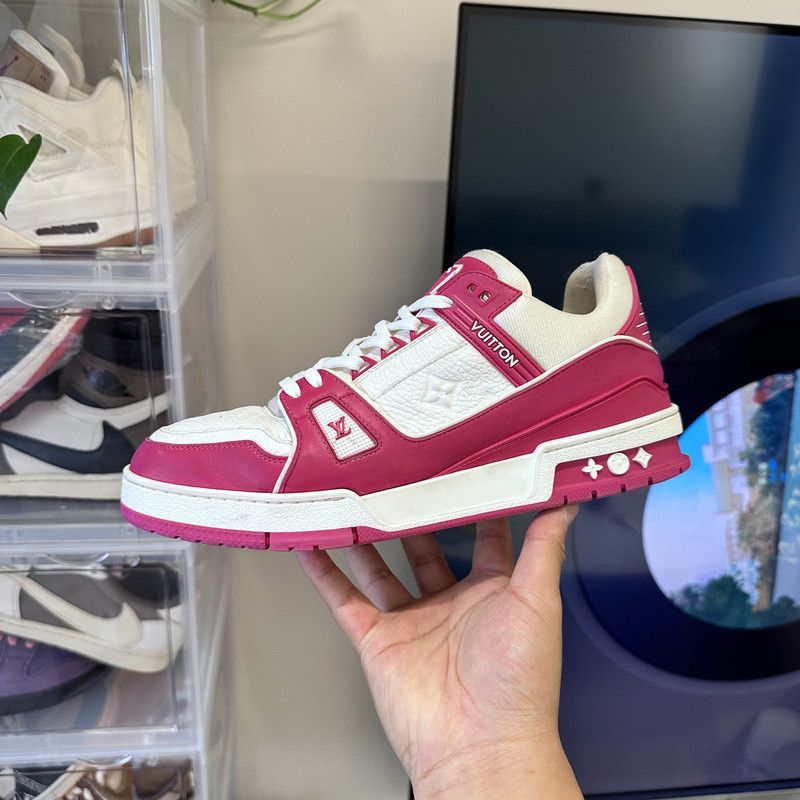 Louis Vuitton Louis Vuitton Trainer Low-Top Fashion Sneakers 0089 Size US 9.5 / EU 42-43 - 14 Thumbnail