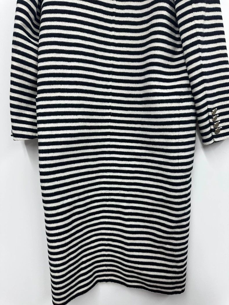 Max Mara MaxMara Striped Long Coat F36 -dmc Size US M / EU 48-50 / 2 - 6 Thumbnail