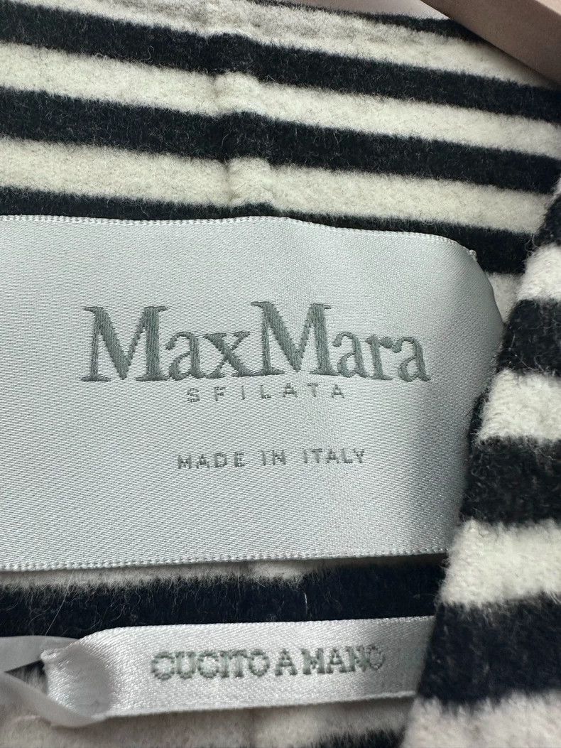 Max Mara MaxMara Striped Long Coat F36 -dmc Size US M / EU 48-50 / 2 - 7 Thumbnail
