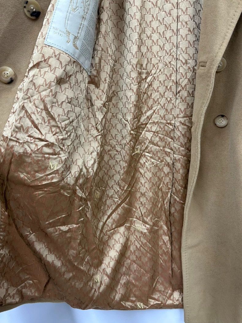 Max Mara MaxMara 101801 Camel Wool Coat -dmc Size US M / EU 48-50 / 2 - 6 Thumbnail