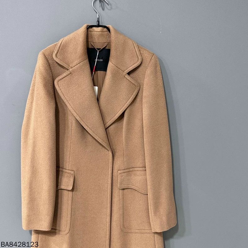 Max Mara MaxMara Camel Long Wool Coat -dmc Size US L / EU 52-54 / 3 - 3 Thumbnail