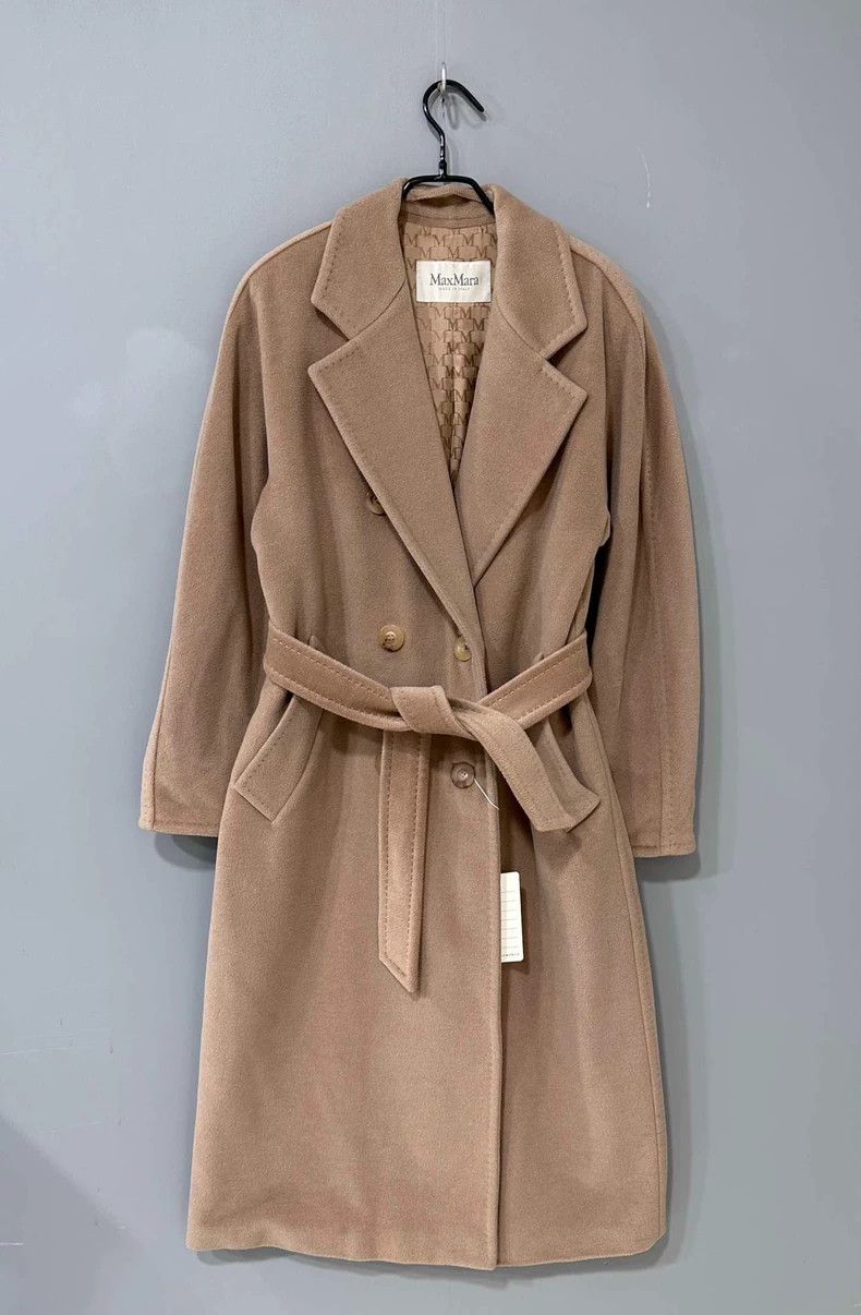 Max Mara MaxMara 101801 Classic Wool Coat -dmc Size US M / EU 48-50 / 2 - 2 Thumbnail