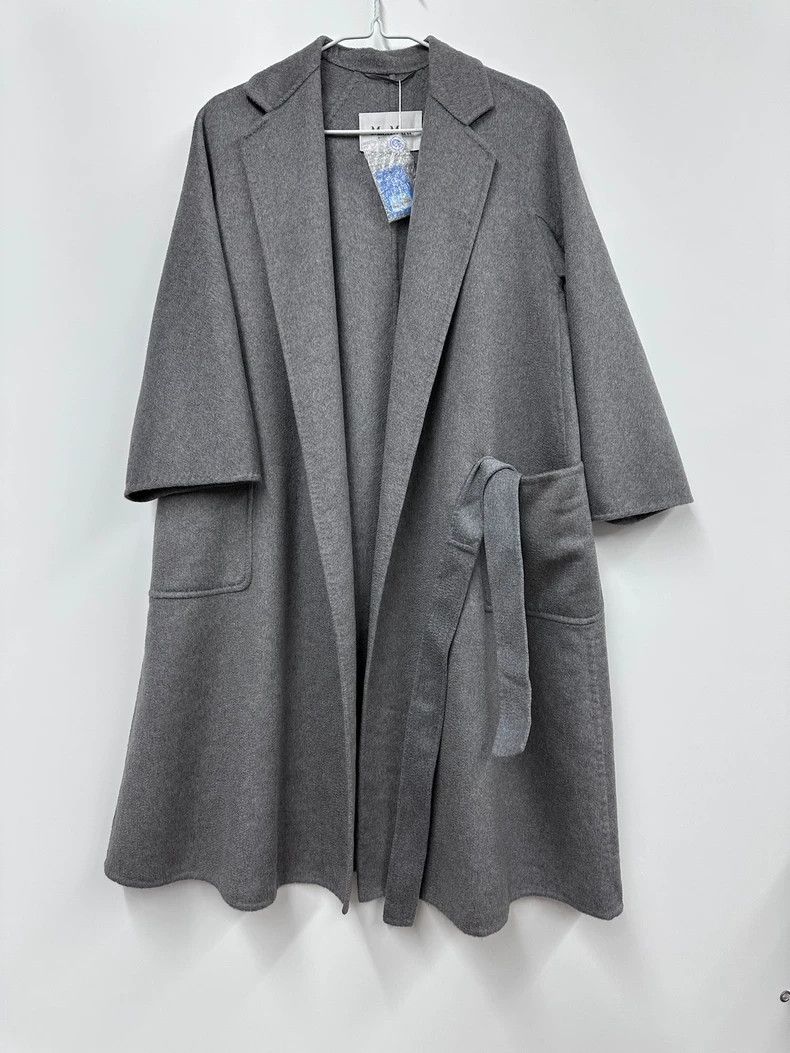 Max Mara MaxMara Labbro Long Wool Coat -dmc Size US M / EU 48-50 / 2 - 2 Thumbnail
