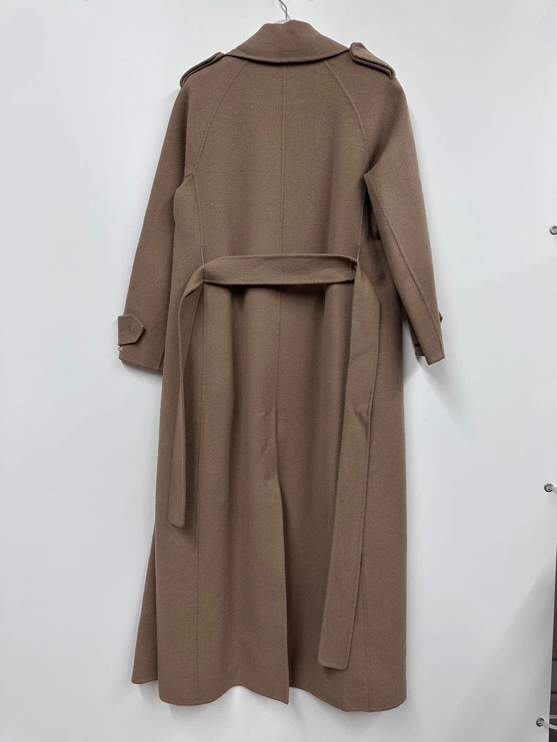 Max Mara MaxMara Long Brown Wool Coat F34 -dmc Size US M / EU 48-50 / 2 - 3 Thumbnail