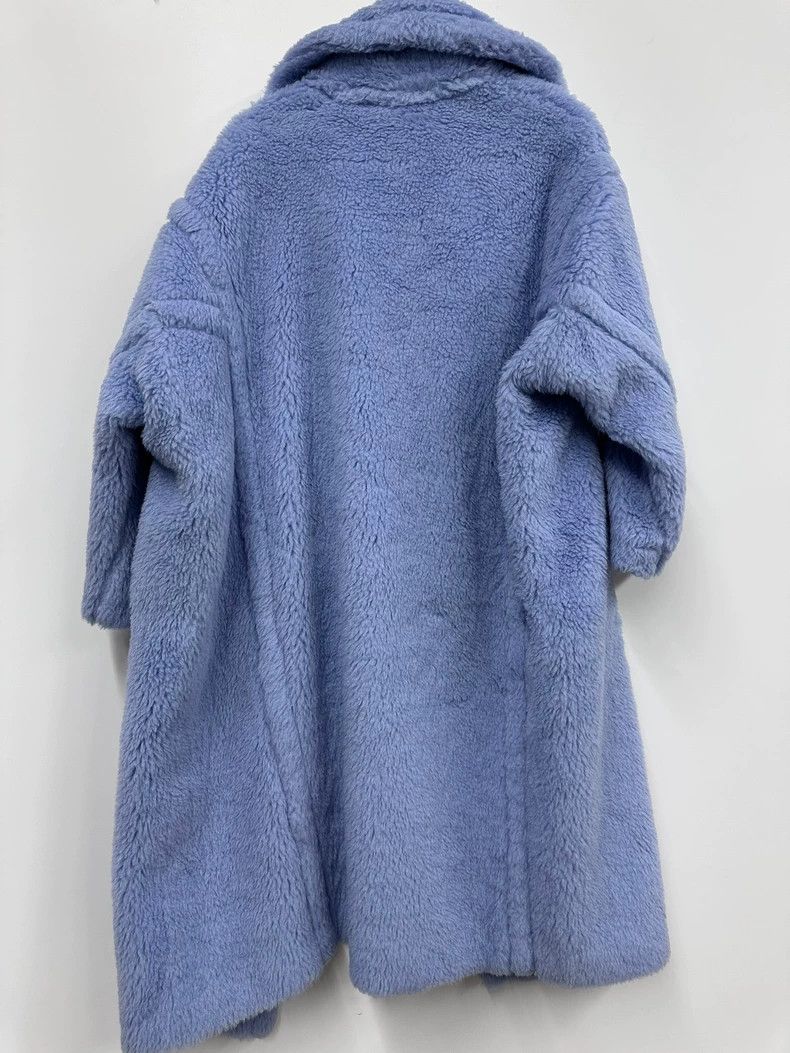 Max Mara MaxMara Teddy Long Blue Coat -dmc Size US XS / EU 42 / 0 - 3 Thumbnail
