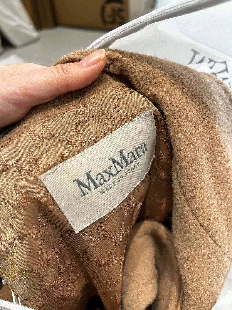 Max Mara MaxMara 101801 Camel Wool Coat -dmc Size US M / EU 48-50 / 2 - 5 Thumbnail