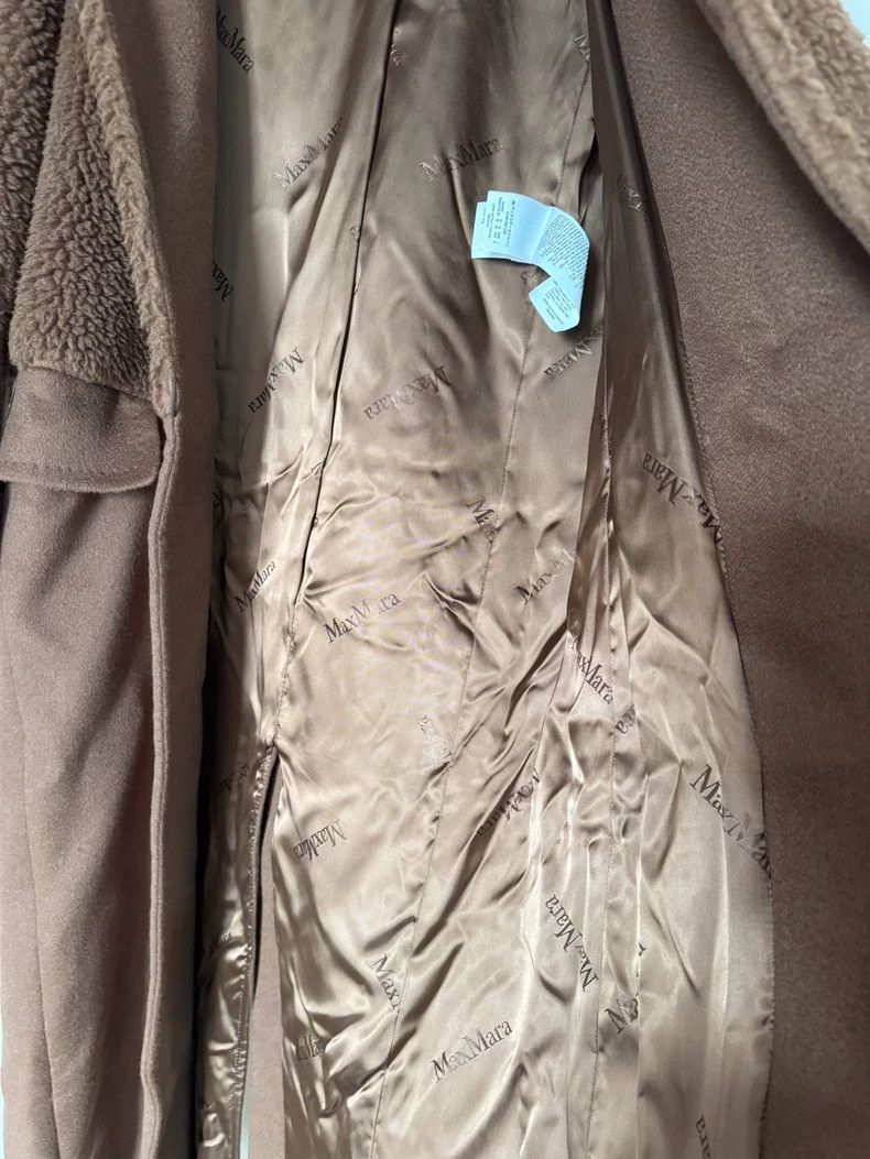 Max Mara MaxMara Long Brown Wool Coat -dmc Size US M / EU 48-50 / 2 - 4 Thumbnail
