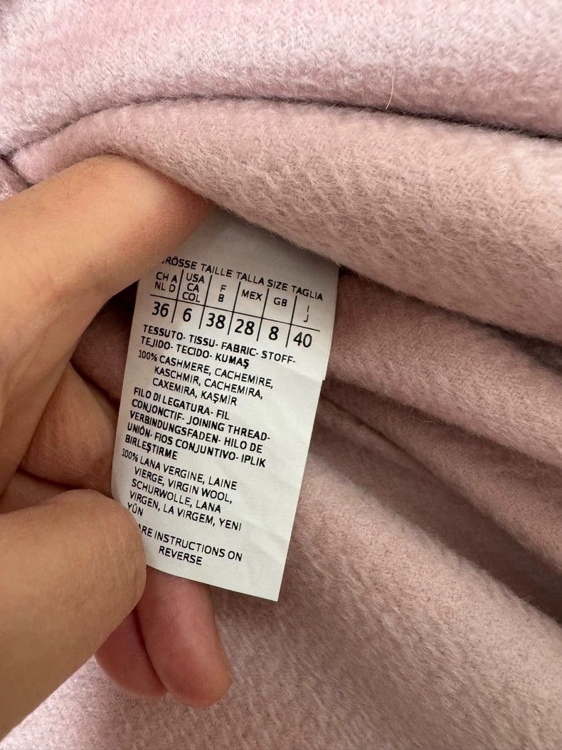 Max Mara MaxMara Double-Faced Cashmere Classic Collection Coat -dmc Size US M / EU 48-50 / 2 - 6 Thumbnail