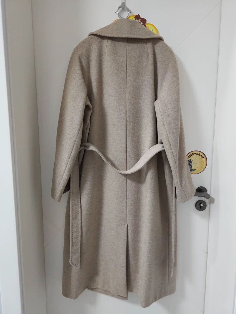 Max Mara MaxMara Resina Beige Wool Coat -dmc Size US L / EU 52-54 / 3 - 4 Thumbnail