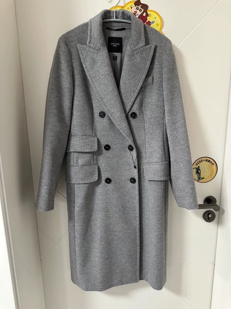Max Mara Max Mara Weekend Gray Wool Coat -dmc Size US S / EU 44-46 / 1 - 2 Thumbnail