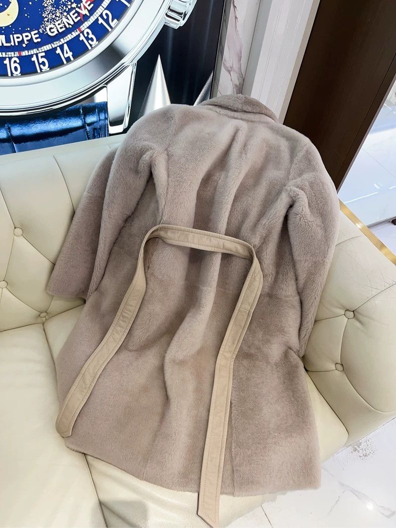 Max Mara Maxmara Faux Fur Long Coat -dmc Size US S / EU 44-46 / 1 - 4 Thumbnail