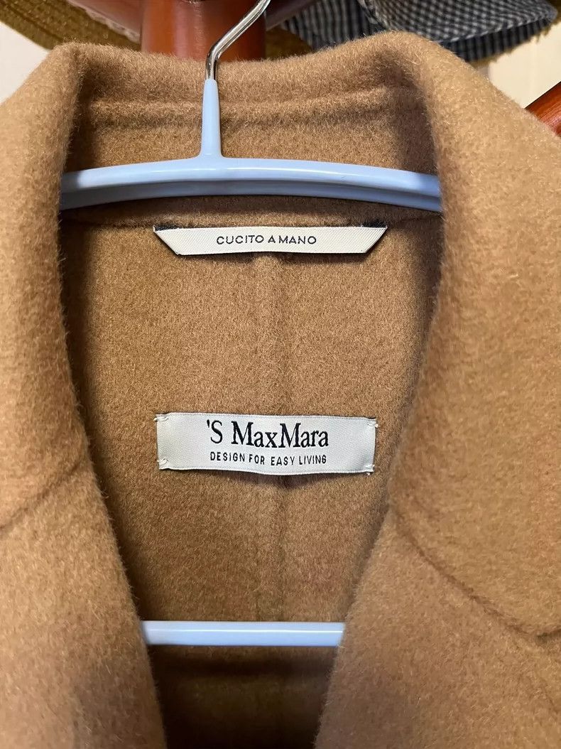 Max Mara MaxMara Camel Wool Coat -dmc Size US S / EU 44-46 / 1 - 3 Thumbnail