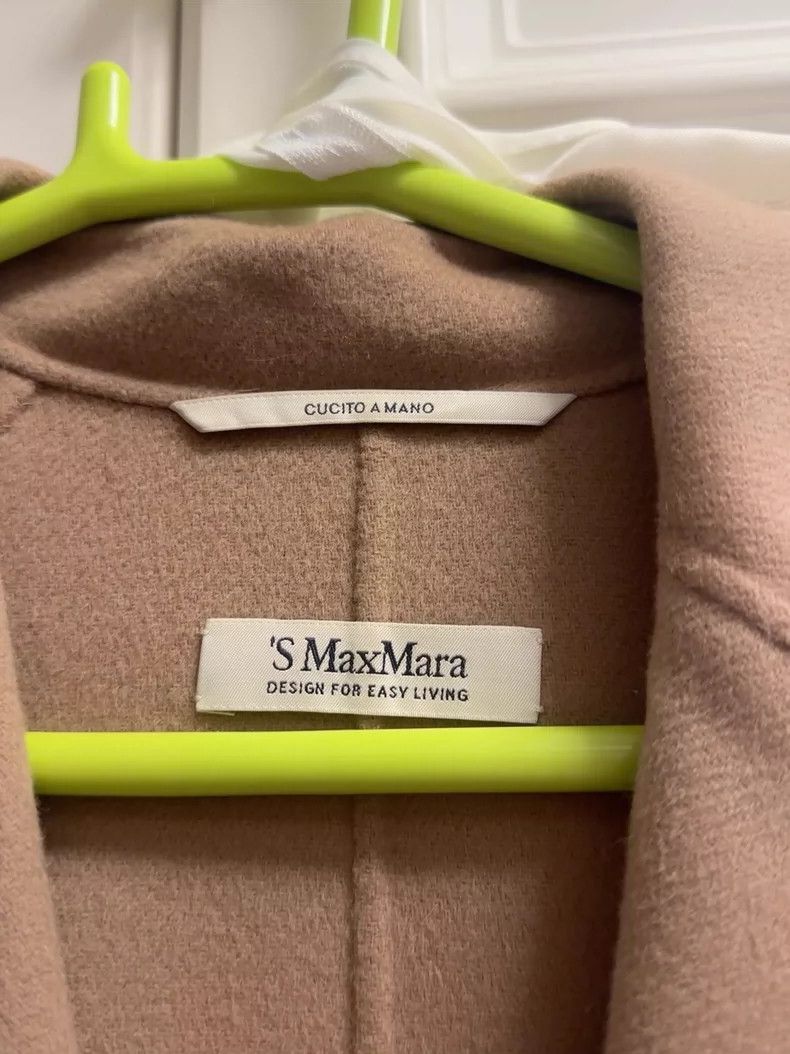 Max Mara MaxMara Long Brown Wool Coat -dmc Size US M / EU 48-50 / 2 - 3 Thumbnail