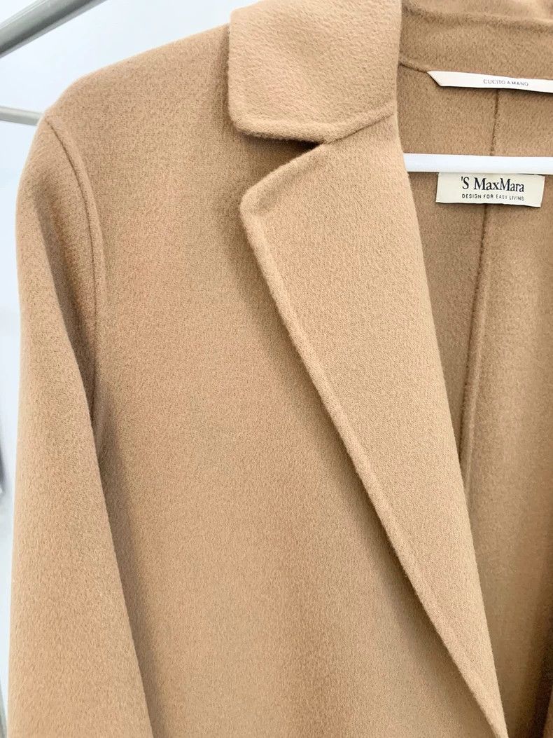 Max Mara S Maxmara Esturia Wool Long Coat -dmc Size US S / EU 44-46 / 1 - 8 Thumbnail