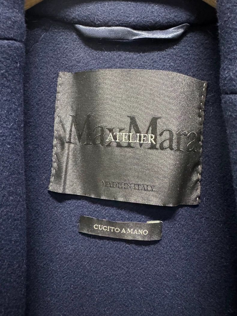 Max Mara MaxMara Atelier Wool High-Collar Coat -dmc Size US M / EU 48-50 / 2 - 5 Thumbnail