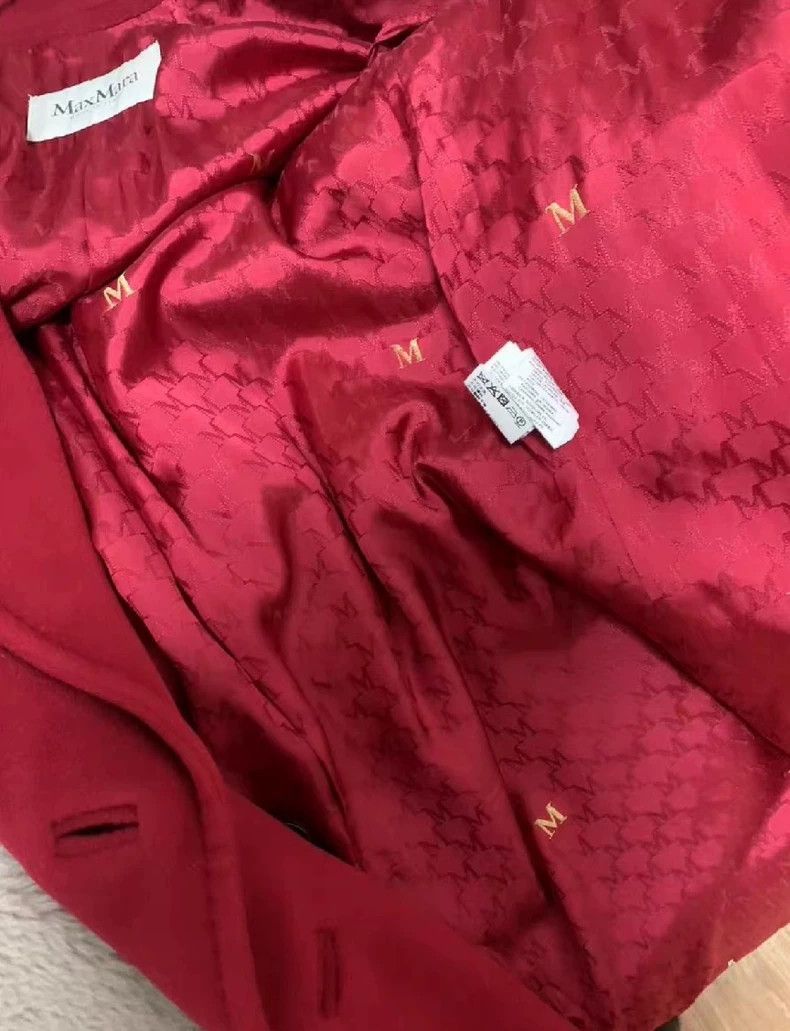 Max Mara MaxMara 101801 Madame Red Coat -dmc Size US S / EU 44-46 / 1 - 4 Thumbnail