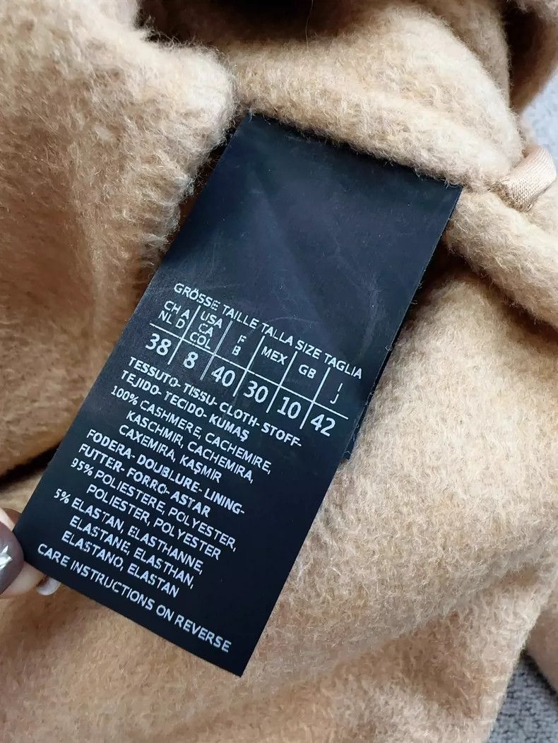 Max Mara MaxMara Camel Cashmere Long Coat -dmc Size US M / EU 48-50 / 2 - 5 Thumbnail