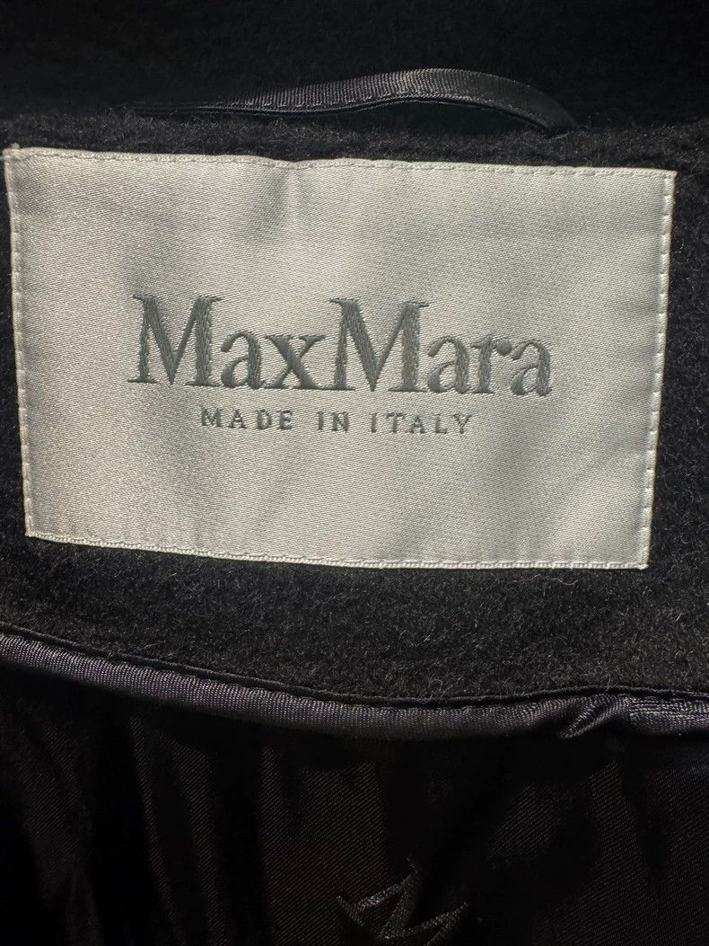 Max Mara MaxMara Manuela Black Long Coat -dmc Size US M / EU 48-50 / 2 - 3 Thumbnail