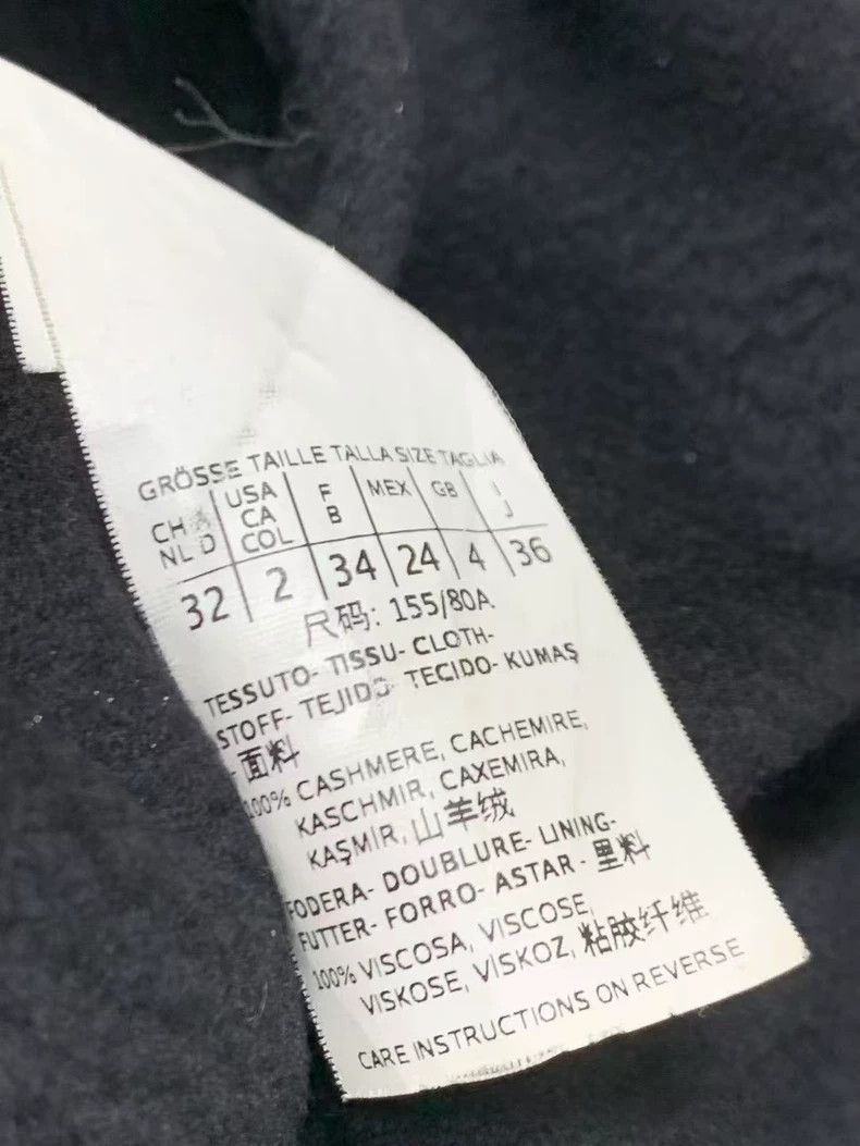 Max Mara Maxmara Classic Black Cashmere Coat -dmc Size US M / EU 48-50 / 2 - 5 Thumbnail