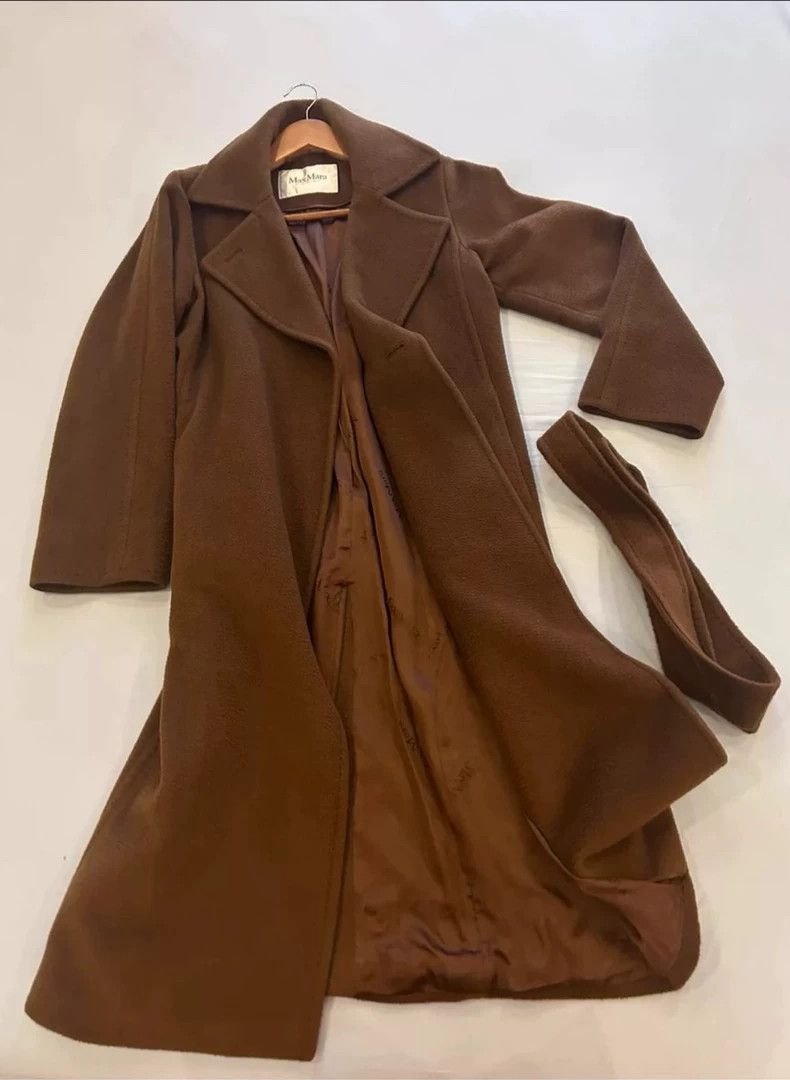Max Mara MaxMara Manuela Camel Hair Long Coat -dmc Size US S / EU 44-46 / 1 - 2 Thumbnail