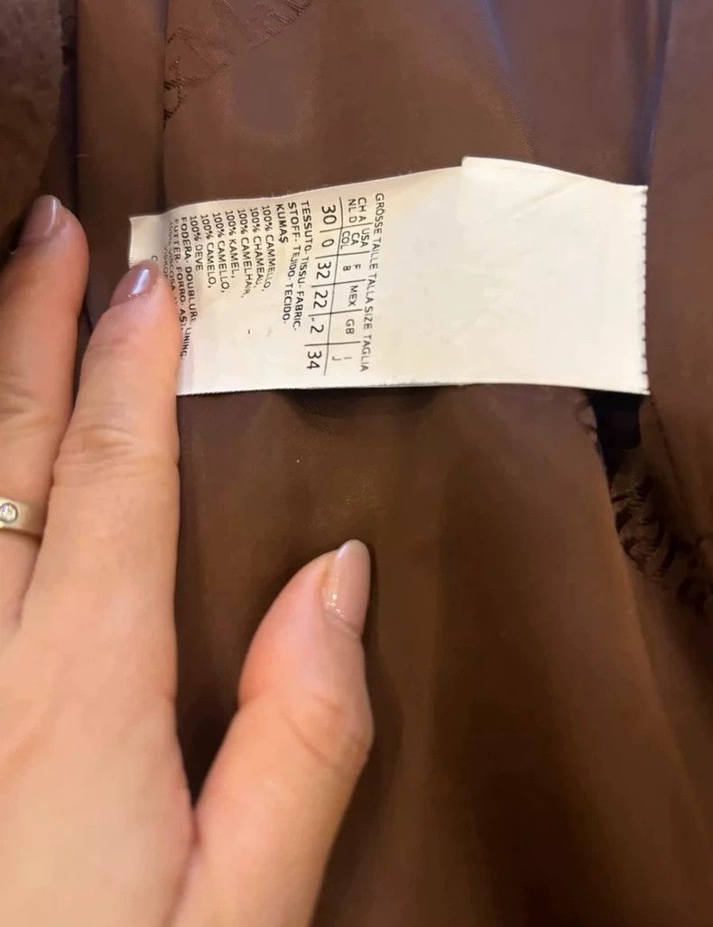 Max Mara MaxMara Manuela Camel Hair Long Coat -dmc Size US S / EU 44-46 / 1 - 5 Thumbnail
