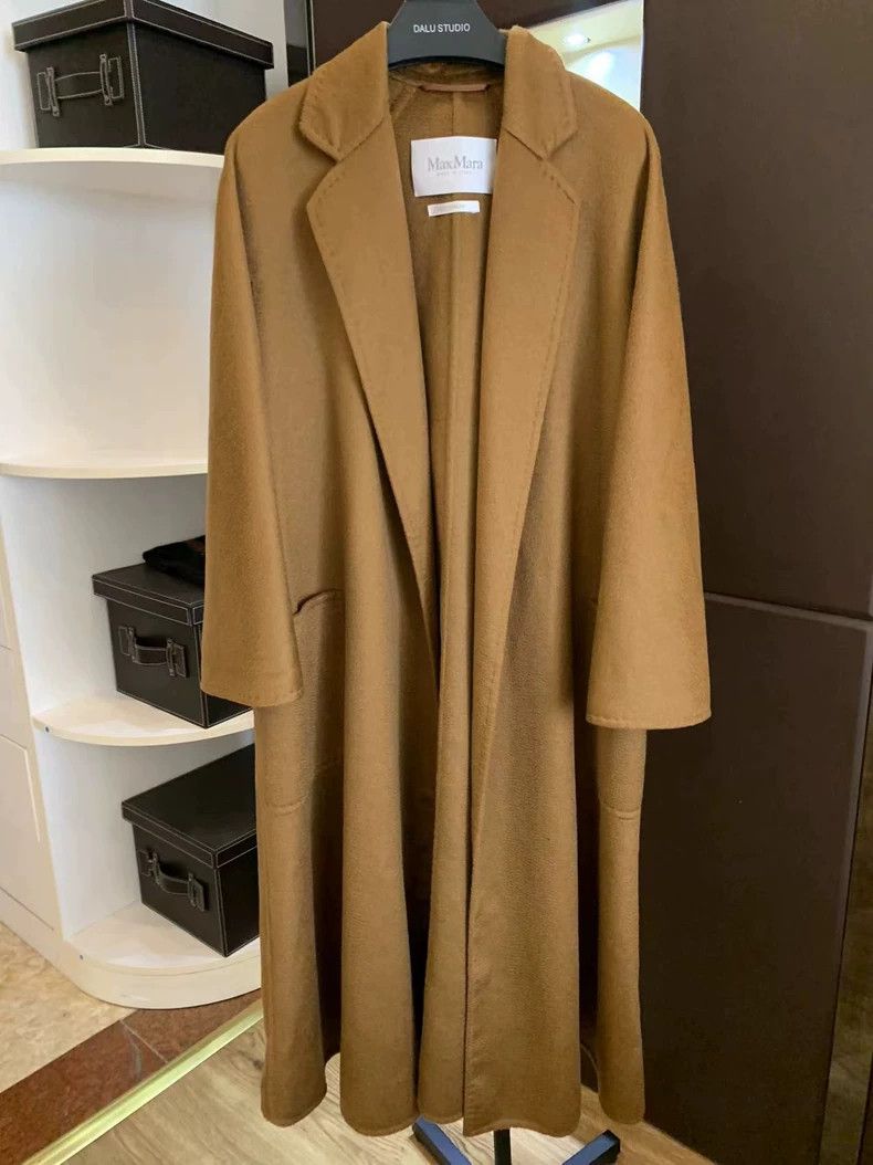 Max Mara MaxMara Ludmilla Camel Wool Coat -dmc Size US XS / EU 42 / 0 - 2 Thumbnail