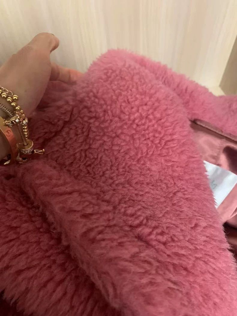 Max Mara MaxMara Teddy Long Pink Coat -dmc Size US S / EU 44-46 / 1 - 4 Thumbnail