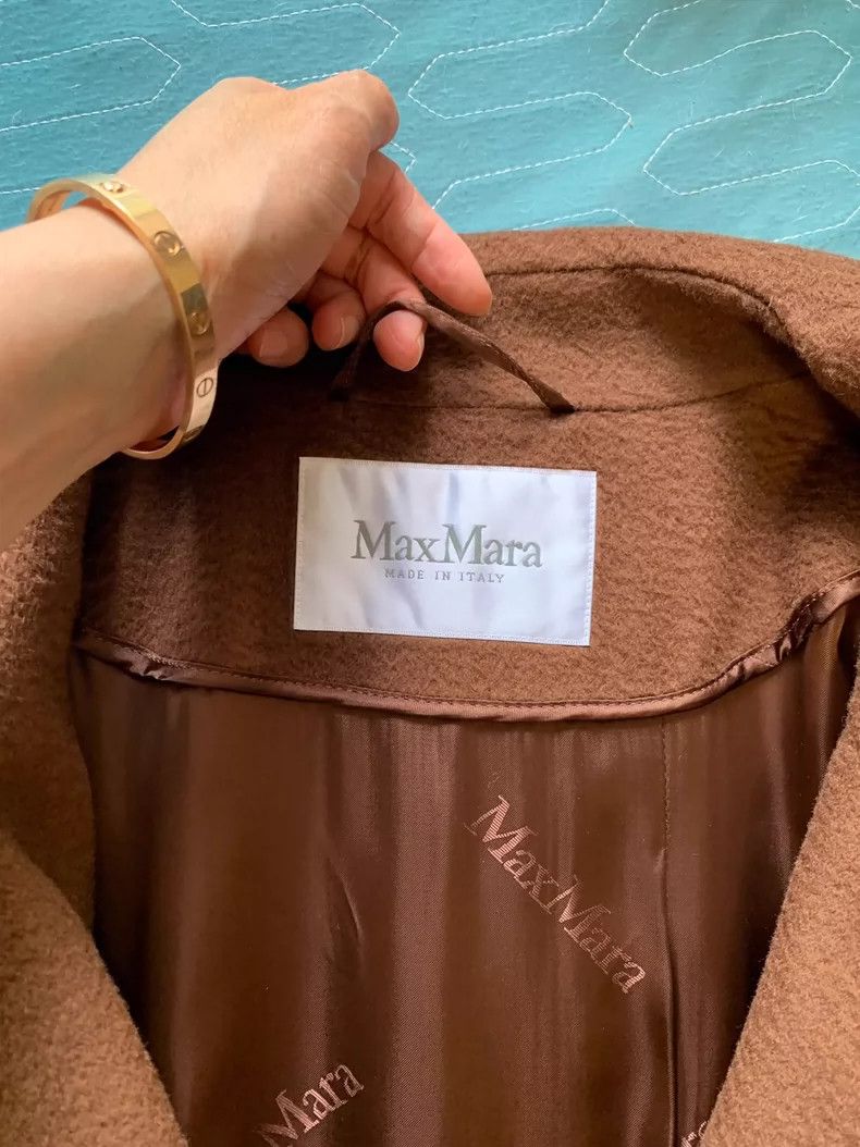 Max Mara MaxMara Manuela Camel Wool Coat -dmc Size US S / EU 44-46 / 1 - 5 Thumbnail