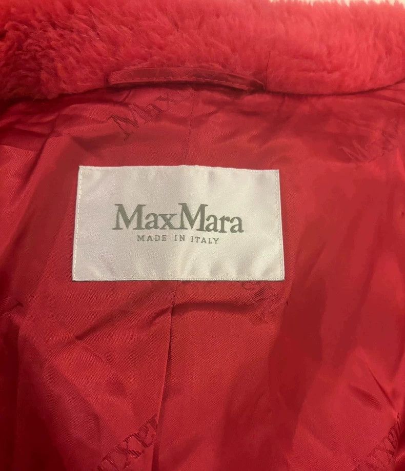 Max Mara MaxMara Teddy Long Coat Raspberry Pink -dmc Size US S / EU 44-46 / 1 - 4 Thumbnail