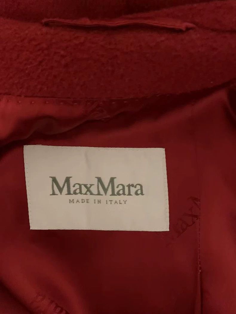 Max Mara MaxMara Rialto Red Wool Coat -dmc Size US M / EU 48-50 / 2 - 5 Thumbnail